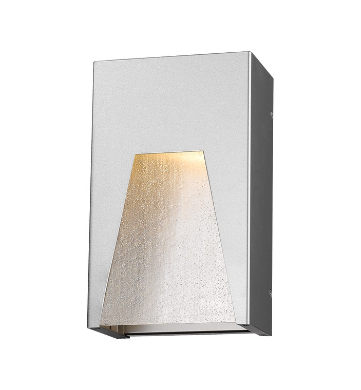 Z-Lite Millenial Outdoor Wall Sconce in Silver 561S-SL-SL-SDY-LED