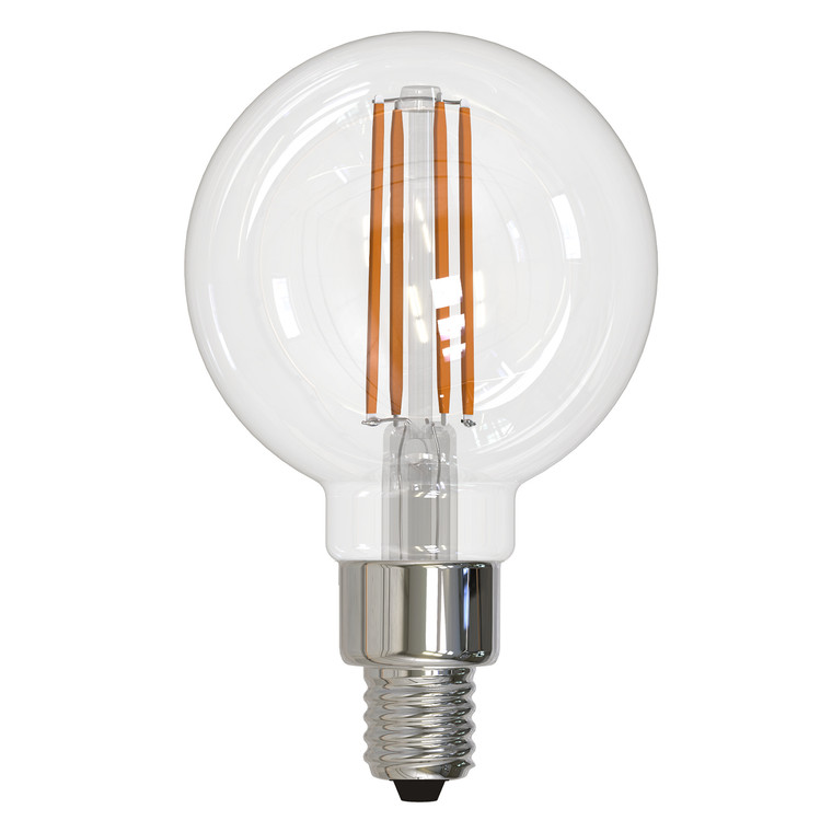 Bulbrite: 776873 LED Filaments: Fully Compatible Dimming, Clear Watts: 4.5 - LED4G16/27K/FIL/3 (10 Pack)