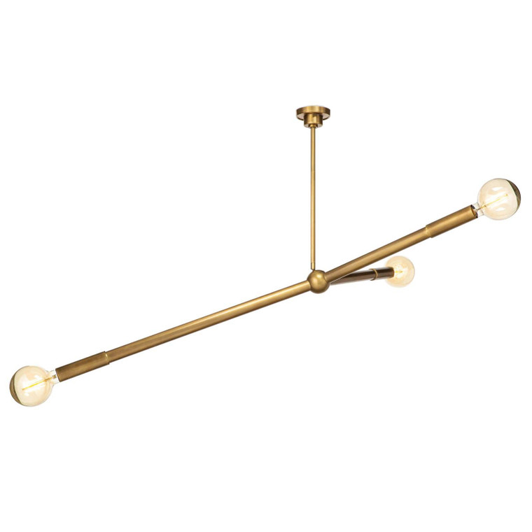 Regina Andrew Talon Chandelier (Natural Brass) 16-1337NB