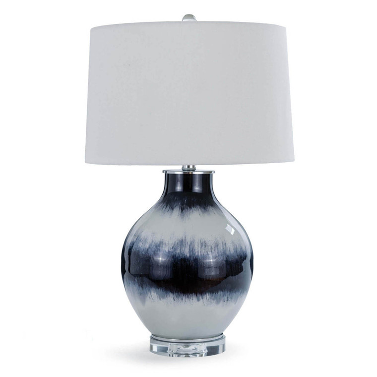 Coastal Living Indigo Glass Table Lamp 13-1168