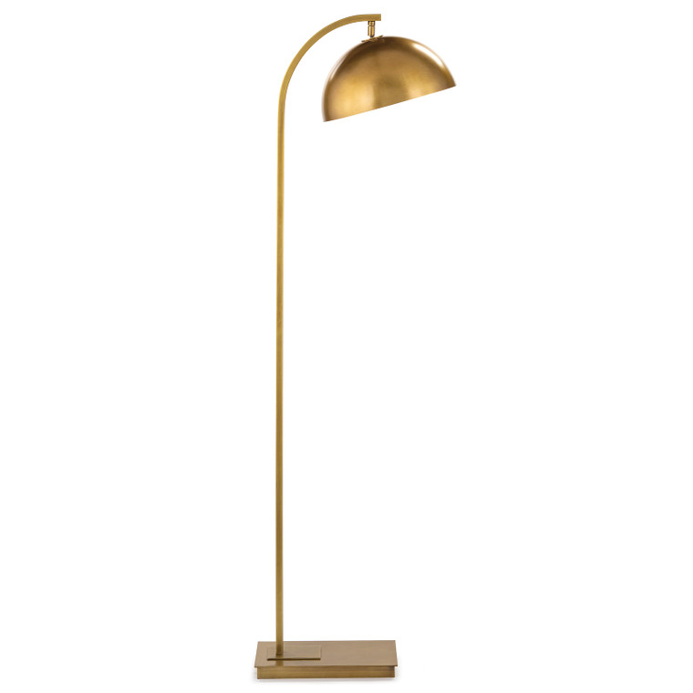 Regina Andrew Otto Floor Lamp (Natural Brass) 14-1049NB