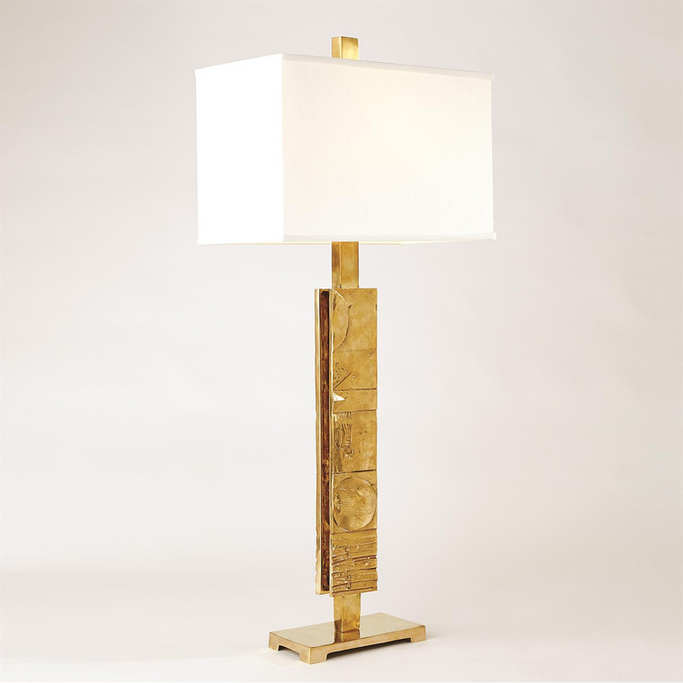 Global Views Pimlico Table Lamp Brass 7.80564