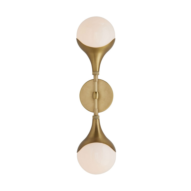 Arteriors Home Augustus Sconce in Antique Brass 49637