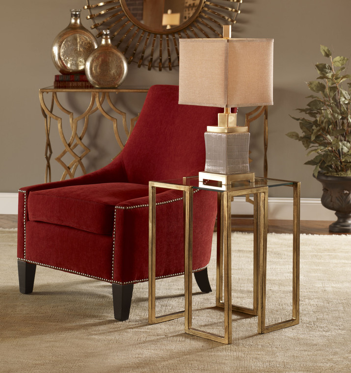 Uttermost Mirrin Accent Table 24368
