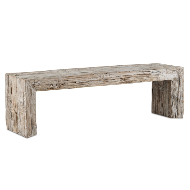 Currey & Co. Kanor Bench 3000-0216