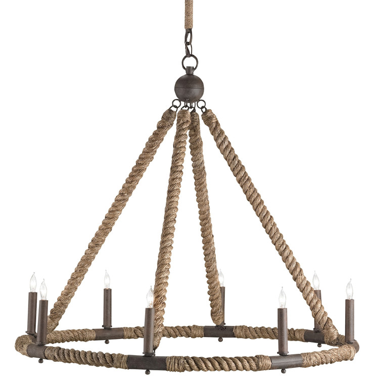 Currey & Co. Bowline Chandelier 9536