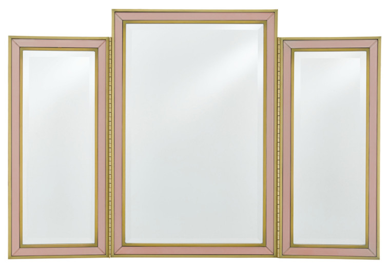 Currey & Co. Arden Pink Vanity Mirror 1000-0024