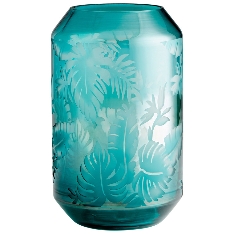 Cyan Design Sumatra Vase Turquoise - Large 10016