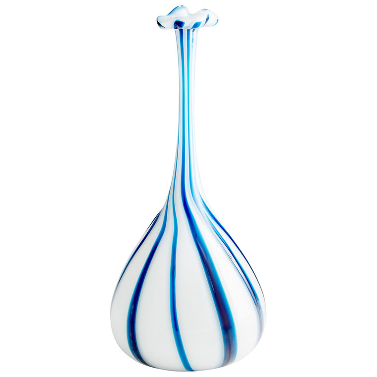 Cyan Design Dulcet Vase Blue And White - Small 10025
