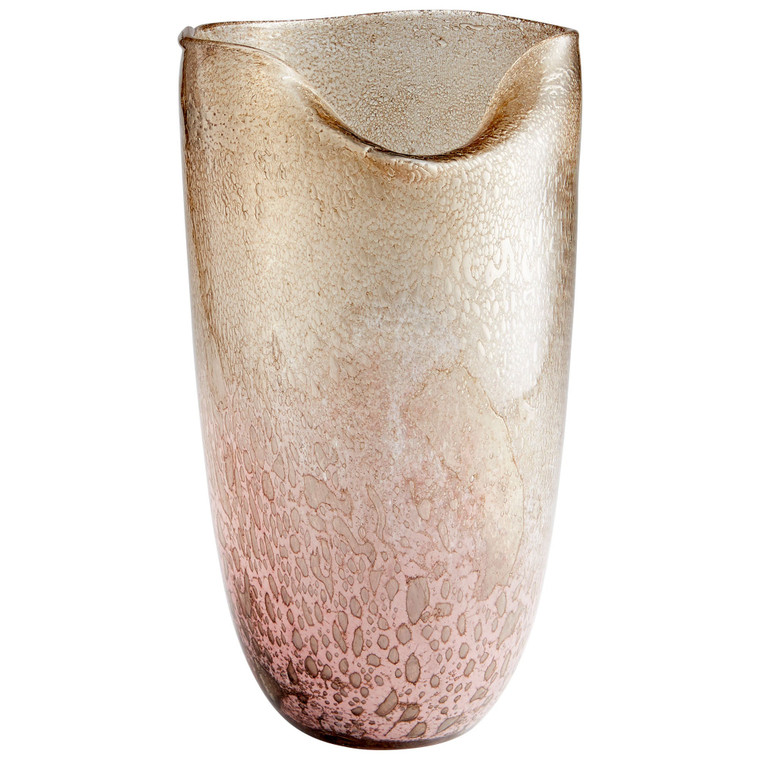 Cyan Design Tall Prospero Vase Purple And Gold Dust 10319
