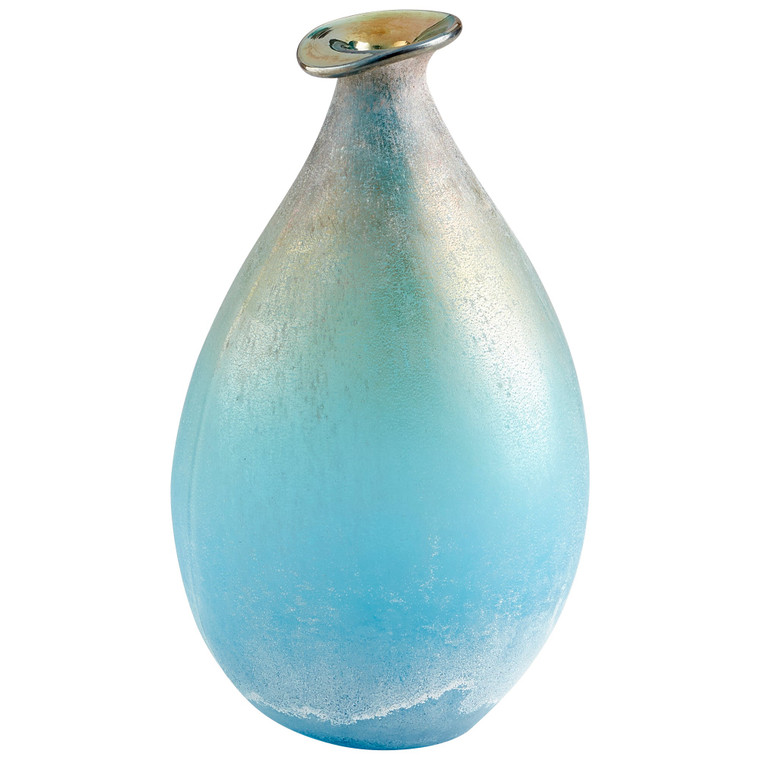 Cyan Design Sea Of Dreams Vase Turquoise And Scavo - Medium 10438