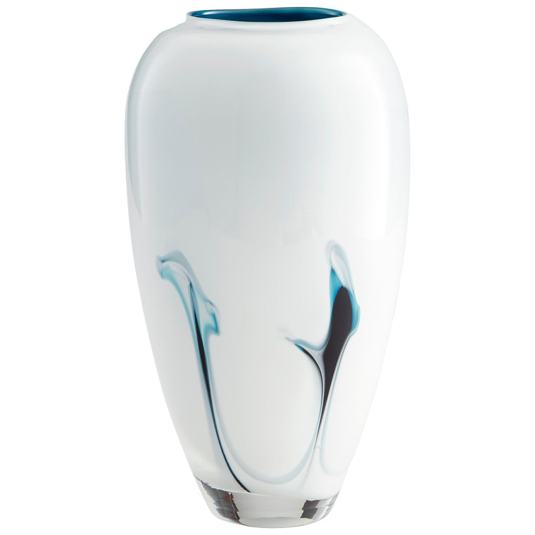 Cyan Design Deep Sky Vase Blue And White - Medium 10445