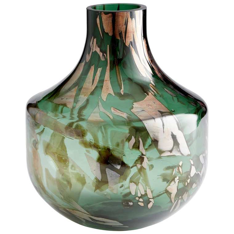Cyan Design Maisha Vase Green And Gold - Medium 10492