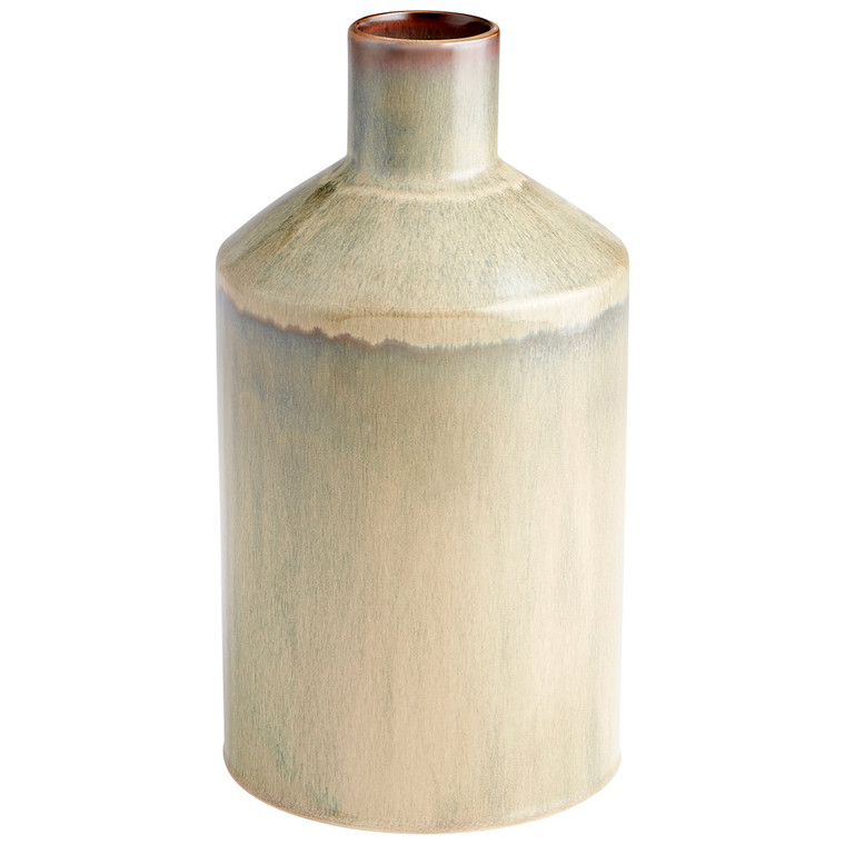 Cyan Design Marbled Dreams Vase Olive Glaze - Small 10534