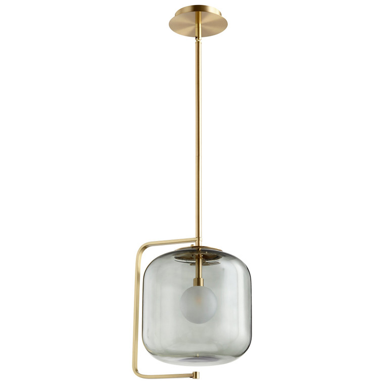 Cyan Design Isotope Pendant Aged Brass 10552