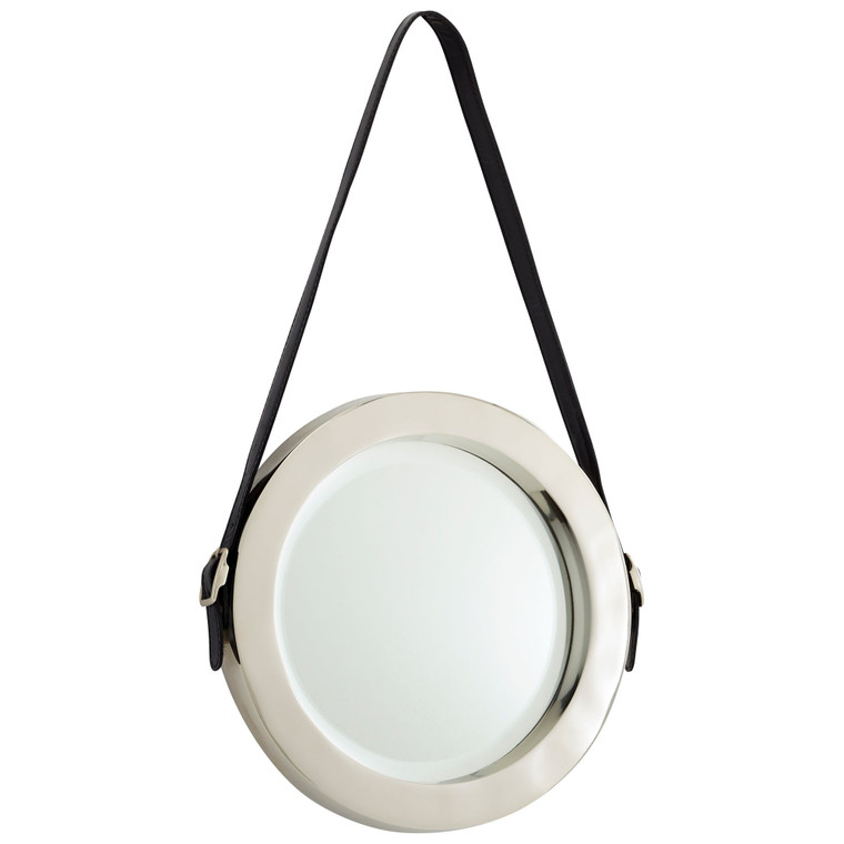 Cyan Design Round Venster Mirror Nickel - Medium 10716