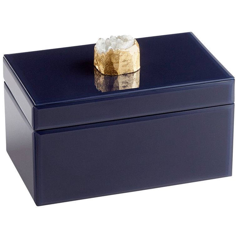 Cyan Design Solitaire Container Blue - Small 10747