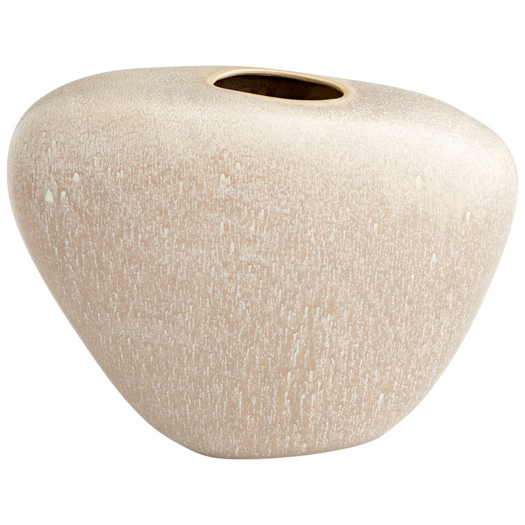 Cyan Design Pebble Vase Olive Glaze - Medium 10834