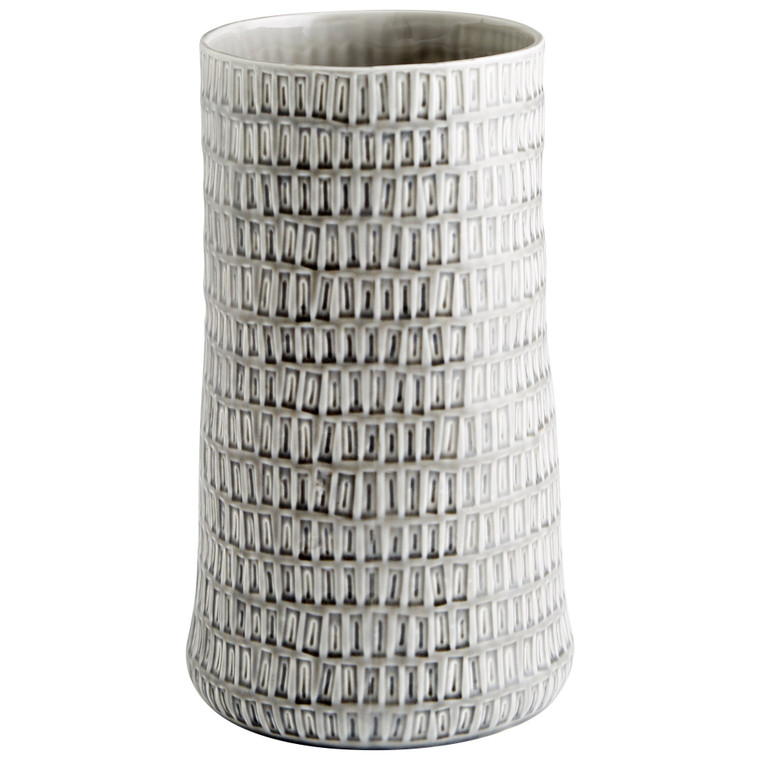 Cyan Design Somerville Vase Oyster Silver - Large 10915
