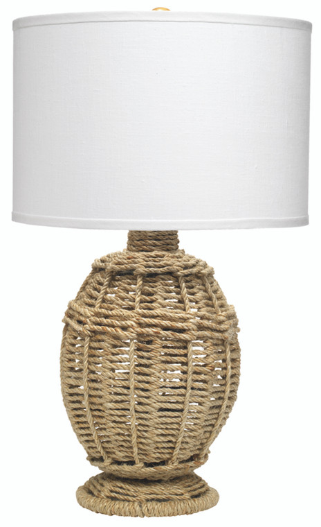 Jamie Young Jute Urn Table Lamp 1ROPE-SMNA