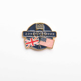 1723 UK & USA Flag Pin
