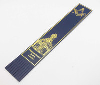Blue Leather FMH Bookmark