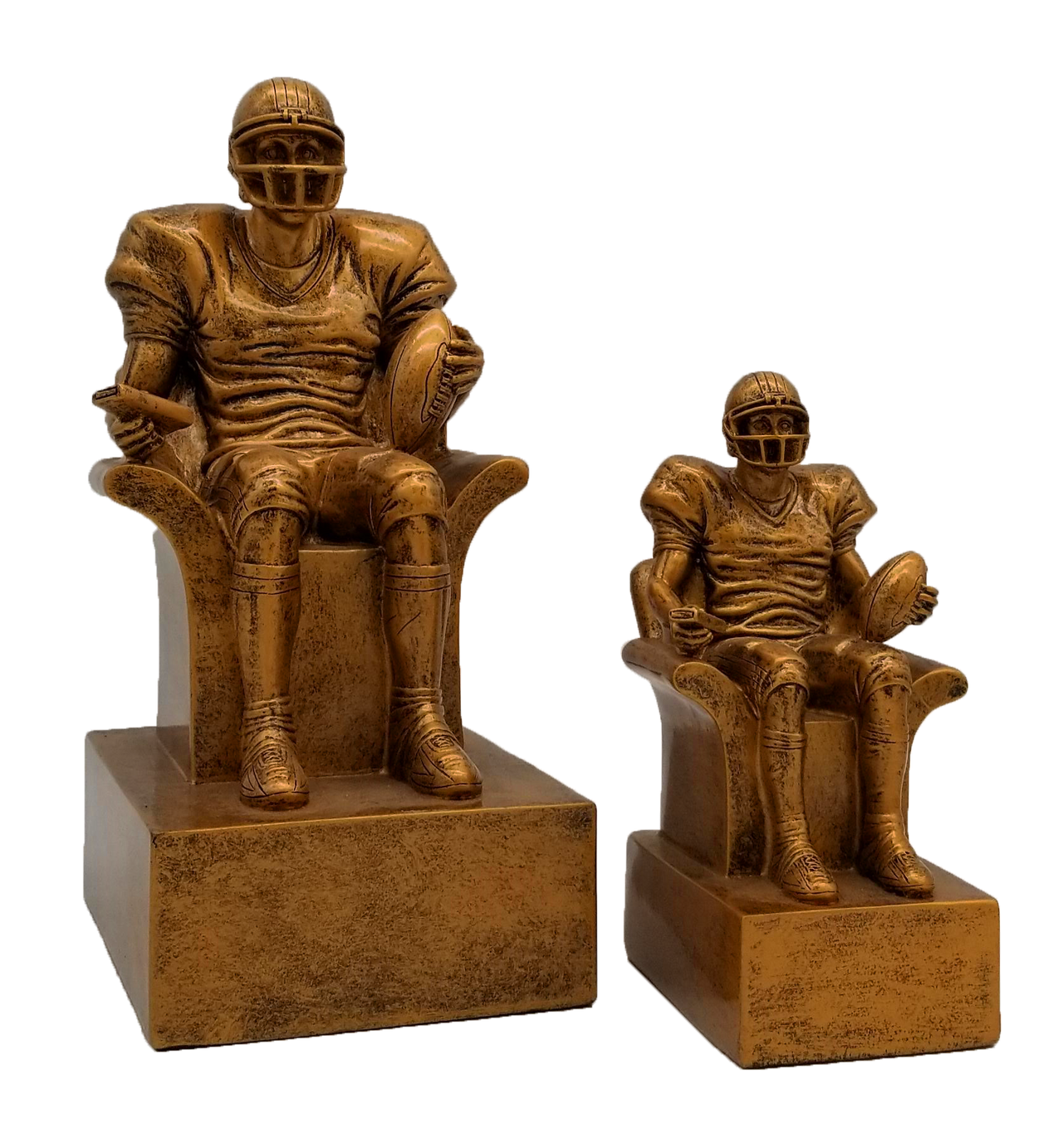 Fantasy Football Armchair Quarterback Trophy Engraved FFL Award 6.5