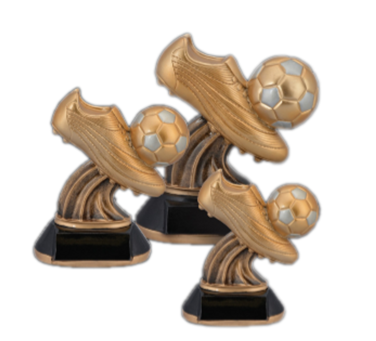 Soccer trophy World Cup Trophy Model Souvenir Gold 5/8.3/10.6/14 inch 