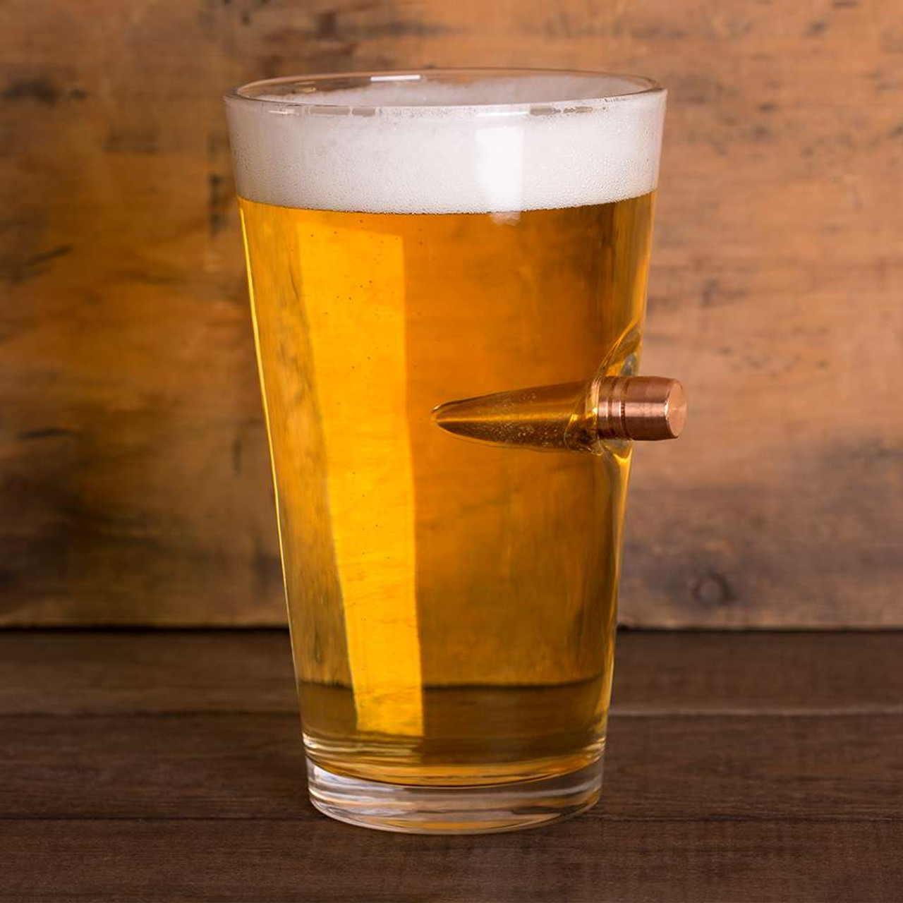 Bullet Beer Pint Glass Set