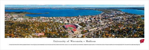 University of Wisconsin Panoramic Print #6 (Aerial) Decade Awards