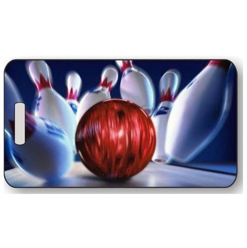 Bowling Luggage Tag | Personalized Bag Tag G01 - 2 Sizes Decade Awards