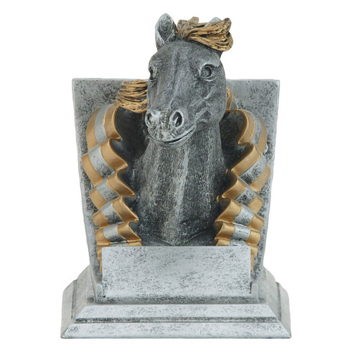 Mustang Spirit Mascot Trophy | Engraved Mustang Horse Award - 4 Inch Tall Decade Awards