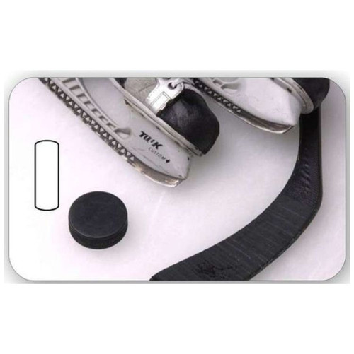 Hockey Luggage Tag | Personalized Bag Tag G01 - 2 Sizes Decade Awards