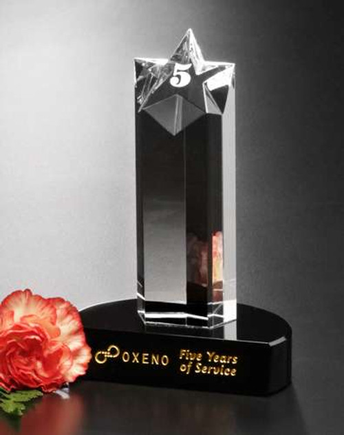 Prominence Star Trophy | Star Corporate Award - 5.5" Decade Awards