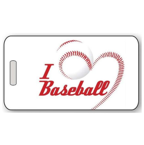 Baseball Luggage Tag | Personalized Bag Tag G07 - 2 Sizes Decade Awards