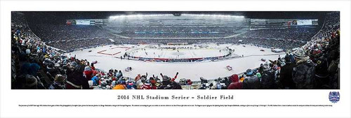 2014 NHL Stadium Series Panoramic Print Decade Awards