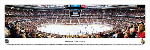 Ottawa Senators Panoramic Print #1 (Center Ice) Decade Awards