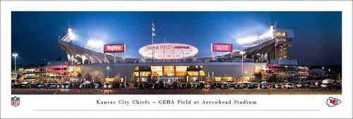 Kansas City Chiefs Panoramic - GEHA Field at Arrowhead Stadium Decade Awards