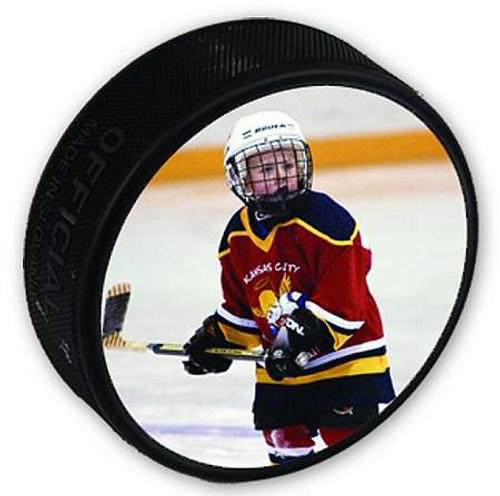 Hockey Puck | Personalized Photo Puck - 3" Diameter Decade Awards