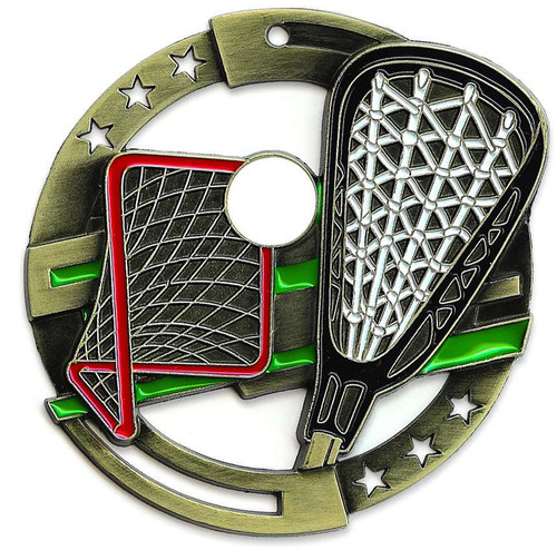 Lacrosse M3XL Medal | Engraved Netball Medallion - CLEARANCE Decade Awards