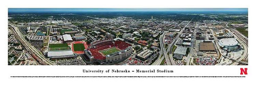 University of Nebraska Panoramic Print #4 (Aerial - Campus) Decade Awards