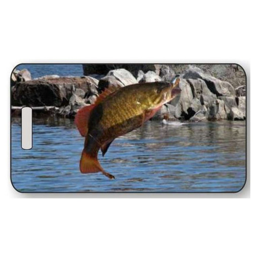 Fishing Luggage Tag | Personalized Bag Tag G03 - 2 Sizes Decade Awards