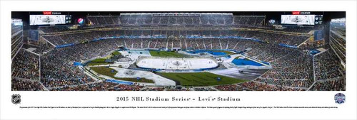2015 NHL Stadium Series Panoramic Print Decade Awards