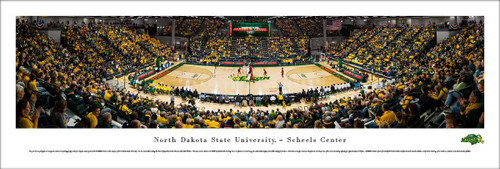 North Dakota State Panoramic Print #5 (Basketball) Decade Awards
