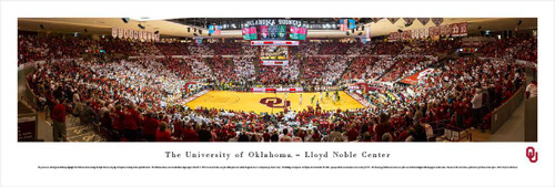 University of Oklahoma Panoramic Print #6 (Basketball) Decade Awards
