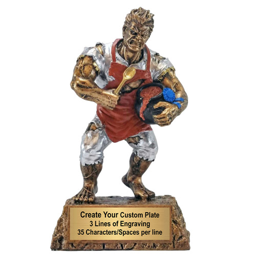 Monster Chili Champion Trophy – 6.75 Inch Engraved Chili Cook-Off Beast Award | Decade Awards Monster Chili Champion Trophy – 6.75 Inch Engraved Chili Cook-Off Beast Award | Decade Awards
