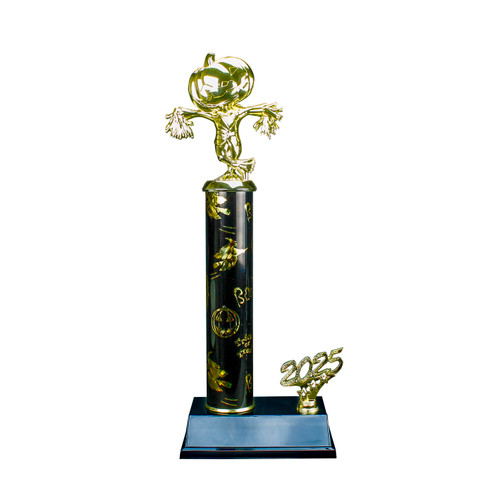 2025 Pumpkin King Halloween Trophy | Jack O Lantern  Award with Free Custom Engraving - Decade Awards