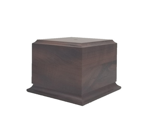 Cherry Finish Trophy Base - 5.5" x 4" 