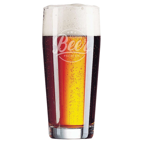 16 oz Willi Becher Beer Glass - Personalized | Engraved Beer Glass Decade Awards
