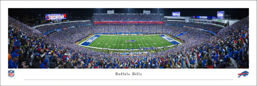 Buffalo Bills Panoramic Picture - Highmark Stadium NFL Panorama Decade Awards